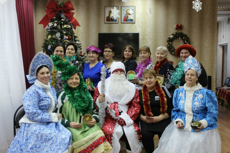 Новогодний огонек.