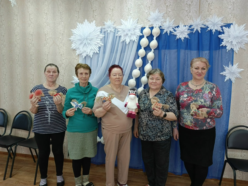 Текстильная лошадка.